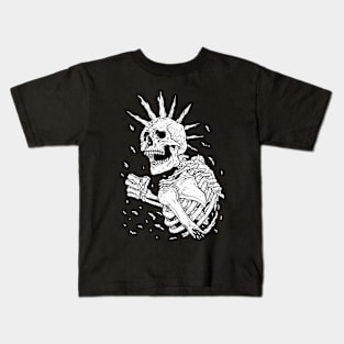 skull punk Kids T-Shirt